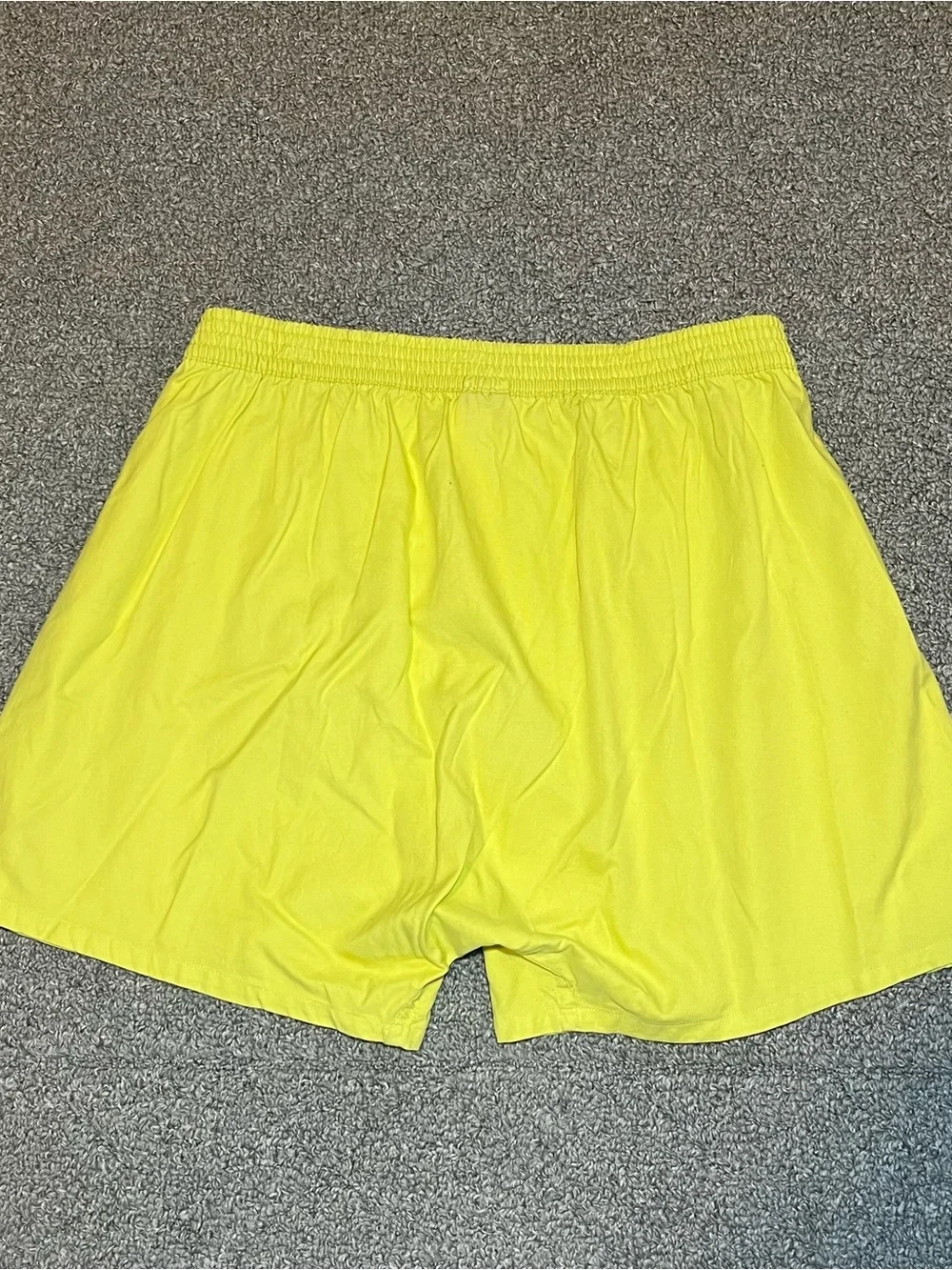Tailor Byrd Boxer Shorts Mens Size Medium Yellow